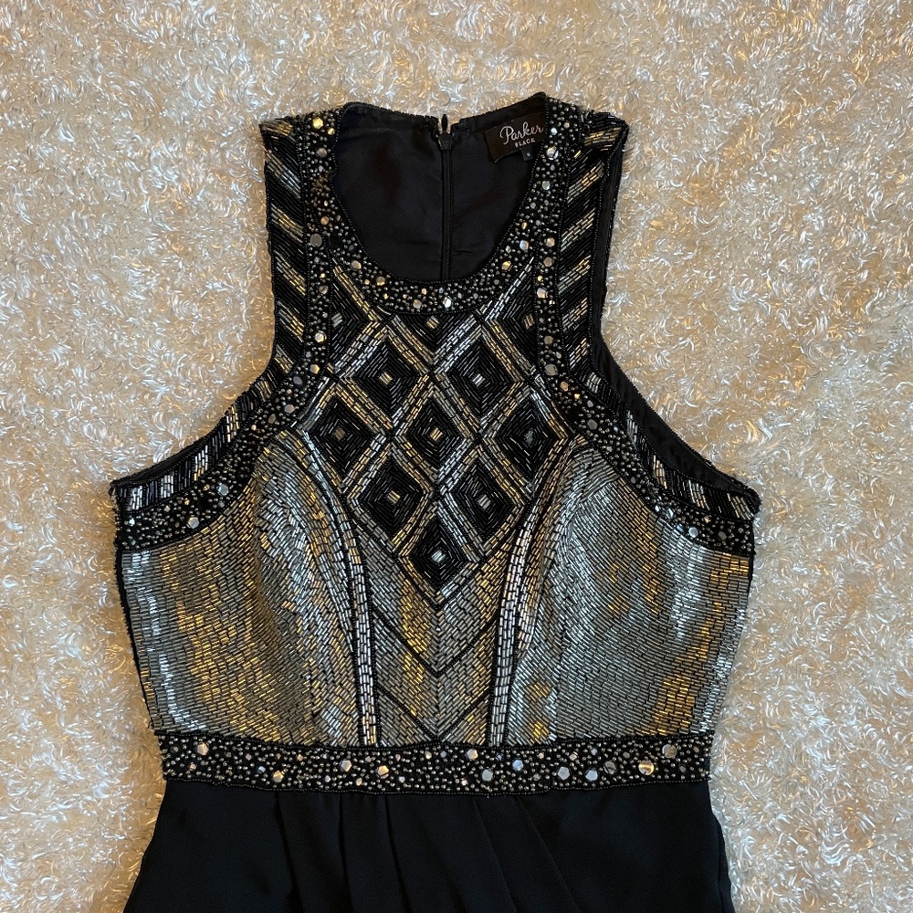 Parker Black Dress